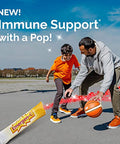 Emergen-C Kidz Crystals On-The-Go Emergen-C Immune Support Supplement With Vitamin C B Vitamins Zinc And Manganese Sparkly Strawberry 28 Stick Packs