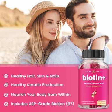 Nutrachamps Biotin+ & Biotin. The Complete Duo For Hair Skin And Nails.