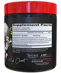 Insane Labz Psychotic High Stimulant Pre Workout Powder Extreme Lasting Energy Focus And Endurance With Beta Alanine Creatine Monohydrate Dmae 35 Srvgs (Cotton Candy)