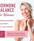 SMNutrition Herbal Hormone Balance Tincture and MyoInositol and DChiro Inositol Hormone Balancing Bundle with 40: 1 (30 Servings) and Liquid Cycle Support for Women (60 Servings)