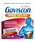 Gaviscon Max Berry- Long-Lasting Acid Reflux And Heartburn Relief 18 Count