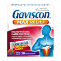 Gaviscon Max Berry- Long-Lasting Acid Reflux And Heartburn Relief 18 Count