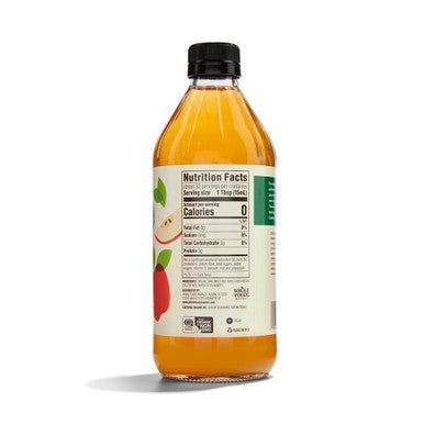 365 by Whole Foods Market Vinegar Apple Cider Raw Unfiltered Organic 16 Fl Oz