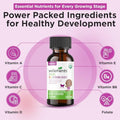 Wellements Organic Baby Multivitamin Drops (1 Fl Oz) Cherry Flavor Liquid Multivitamins for Infants and Toddlers (2 Months+) Toddler Vitamins for Immune Support* Healthy Growth and Bone Development*