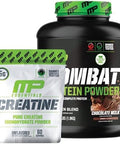 Muscle Pharm Combat 4Lb Chocolate Protein And Musclepharm Pure Creatine Monohydrate