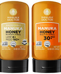 MANUKA DOCTOR -UMF8/ MGO 182+ Monofloral SQUEEZY and MGO 30+ Multifloral SQUEEZY Manuka Honey Value Bundle, 100% Pure New Zealand Honey. Certified. Guaranteed. RAW. Non-GMO