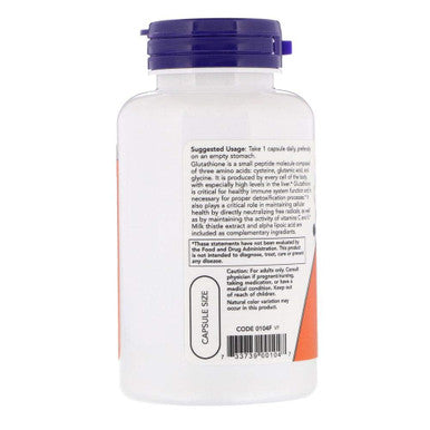 Now Foods Glutathione 500 Mg 60 Vcaps