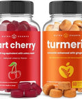 Nutrachamps Tart Cherry Gummies And Turmeric Gummies 2 Pack Bundle