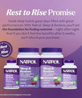 Natrol Sleep and Restore Capsules Calm Magnesium Glycinate Magnesium Sleep Aid With Gaba Melatonin 5Mg Botanical Blend 30 Day Supply 60 Count (Pack Of 2)