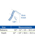 Bsn 7558510 Actimove Kids Open Patella Knee Support, Navy, Pediatric