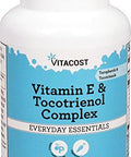 Vitacost Vitamin E and Tocotrienol Complex 60 Liquid Vegetarian Capsules