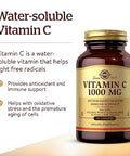 Solgar Vitamin C 1000 Mg 90 Tablets - Antioxidant & Immune Support Overall Health Healthy Skin & Joints - Bioflavonoids Supplement - Non-Gmo Vegan Gluten Free Kosher 90 Servings