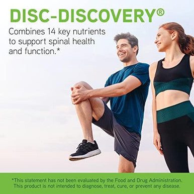 Davinci Labs Disc Discovery Dietary Supplement To Support Spinal Health With Vitamin C Vitamin D3 Bovine Tracheal Cartilage Apple Pectin Horsetail Powder And More Gluten 180 Capsules