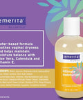 Emerita Personal Moisturizer Intimate Skin Care For Vaginal Dryness Water Based With Calendula & Vitamin E Estrogen & Paraben 4 Fl Oz