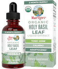 Maryruth'S Organics Holy Basil Sugar Free Tulsi Holy Basil Herbal Liquid Drops Antioxidant Cognitive Function Digestive Support Energy Levels Vegan Non-Gmo 1 Fl Oz