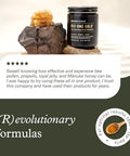 Bee-Ome Gold by Enviromedica - Unpasteurized Raw Manuka Honey with Probiotics, Royal Jelly, Bee Pollen & Propolis, Functional Superfood Honey, 7.4oz