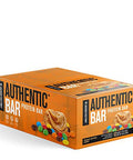 Authentic Bar Peanut Butter Candy Protein Bars Tasty Meal Replacement Energy Bars w/ 16g Whey Protein Isolate Natural Sugars from Pure Honey Healthy Fat Peanut Butter Foundation 12 Pack
