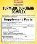 Sundance Turmeric Curcumin Complex 60 Quick Release Capsules Traditional Herbal Supplement Nongmo And Gluten Formula