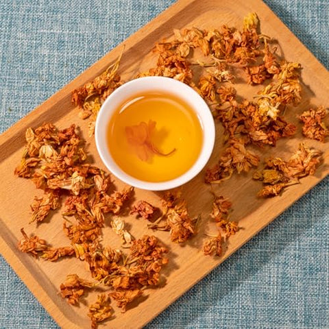 Natural Dried Monk Fruit Flower - 2.0 oz, All-Natural Luo Han Guo Flower Tea, No Additives, No GMO