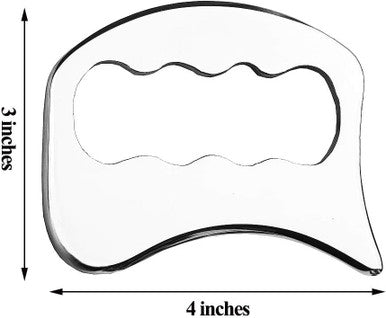 FeelSport Stainless Steel Gua Sha Tools-Massage Scraping Tool For Soft Tissue Mobilization,Physical Therapy For Back, Legs, Arms