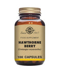 Solgar Full Potency Hawthorne Berry Vegetable Capsules 100 Count