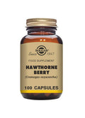 Solgar Full Potency Hawthorne Berry Vegetable Capsules 100 Count