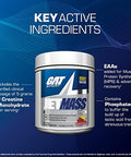 Gat Sport Jetmass Factacting Volumizing Creatine System 30 Servings (Tropical Ice)
