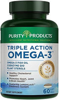 Purity Products Triple Action Omega3 Super Pill 60 Softgels