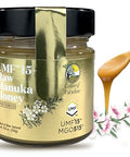 Center of Paradise Raw Manuka Honey Certified UMF 15+ | MGO 515+ (250g / 8.8oz) Glass Jar - Pure & Natural New Zealand Honey for Daily Immune Support and Wellness - Non GMO & Unpasteurized