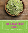 Herbaila Dried Kiwi Fruit Slices, 1 Pound. Dried Kiwis Fruit, Dehydrated Kiwi Slices, Kiwi Dried fruit. All Natural, Non-GMO, Lightly sweetened Dried Kiwifruit Slices. 16 Ounces.