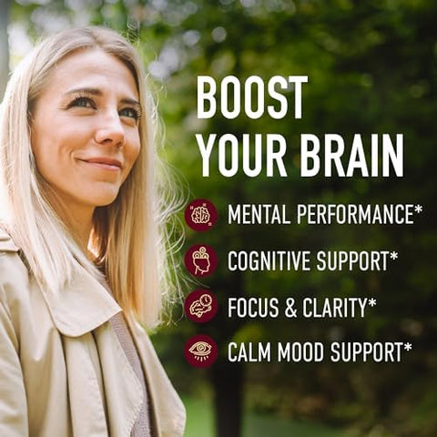 Smnutrition Mushroom Gummies For Adults With Lions Mane Turkey Tail Reishi Cordyceps Chaga & Maitake Support Cognitive Function & Immune Health Raspberry Flavor 60Ct
