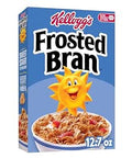 Kellogg's Frosted Bran Breakfast Cereal, Fiber Cereal, Family Breakfast, Original, 12.7oz Box (1 Box)