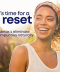 her own Cleanse Gentle Detox Supports Healthy Gut Ocean Algae Cleanse Prebiotic Probiotic Blend Cleansing Herbal Blend Gluten and Soy Free Vega Multicolor