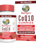 Maryruth'S Maryruth Organics Coq10 Gummies Coenzyme Q10 Gummy Supplements For Heart Health & Cellular Health Antioxidant Coq10 120 Mg Vegan Non-Gmo Gluten Free 60 Count 1 Month Supply