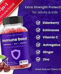 Nutrachamps (2Pack) Immune Gummies And Elderberry Gummies Bundle