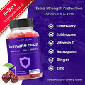 Nutrachamps (2Pack) Vitamin C Gummies And (2Pack) Immune Gummies Bundle
