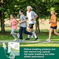 Giyosk Breathing Exercise Device For Lungs Lung Expansion And Mucus Relief Device Portable Expiratory Breathing Exerciser With A Set Of Accessories Breathing Trainer For Lung Cleanse(Green)