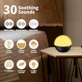 Bodyhush Portable Sound Machine White Noise Machine Night Light With 30 Relaxing Sleep Sounds 12 Color Night Lights Adjustable Brightness Rechargeable Mini Travel Sleep Machine For Baby Kid Adult