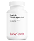 Supersmart Taxifolin 60 mg Per Day Dihydroquercetin Extract from Siberian Larch for Vascular Protection Antioxidant Russian NonGMO Gluten Free 100 Tablets