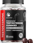 Nobi Nutrition Morning Fat Burn Gummies & Testosterone Booster Suppplement Test Booster Fat Burner & Metabolism Support With Green Tea & Raspberry Ketones Appetite Suppressant & Energy Support 1 Month Supply
