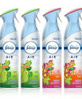 Febreze Air Freshener And Odor Eliminator Spray Gain Original And Island Fresh Scents 8.8Oz (Pack Of 4)