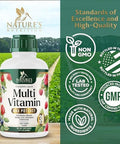 Liquid Multivitamin, Sugar Multi Vitamin For Women Men & Kids, Vitamins A, C, D, B-12, Biotin & Zinc For Beauty, Skin Care, Thicker Hair Growth & Wrinkles, Non-Gmo, Vegan, Berry Flavor, 15 Fl Oz