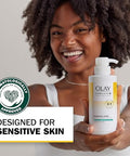 Olay Complete+ Hydrating Lotion Fragrance- 10.1 Fl Oz 3-In-1 Nourishing Face Moisturizer For All Skin Types With Vitamin B3 Vitamin E And Ceramides