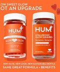 Hum Hyaluronic Glow Hydrating Skin Supplements For Supporting Collagen Production Antioxidantrich Vitamin C & E For Radiant Glowing Skin (60Count)