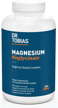 Dr. Tobias Magnesium Bisglycinate Buffered Chelate Complex Supplement 200 mg 120 Capsules