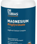 Dr. Tobias Magnesium Bisglycinate Buffered Chelate Complex Supplement 200 mg 120 Capsules