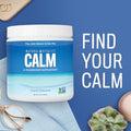 Natural Vitality CALM Magnesium Supplement Drink Mix Plus Calcium AntiStress Drink Mix Powder With Calcium Vegetarian and NonGMO Raspberry Lemon 8 oz