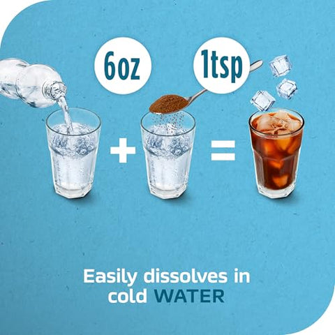 NESCAFÃƒÆ’Ã¢â‚¬Â° Ice Roast Instant Iced Coffee, 2 Jars 6 oz | Instant coffee, roasted for iced; 2 jars, 6 oz each