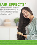 Davinci Labs Hair Effects Dietary Supplement To Support Healthy Hair Growth And Skin With Biotin Zinc Copper Saw Palmetto And Grape Seed Extract Gluten 90 Vegetarian Capsules