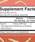 Maryruth'S Maryruth Organics Ashwagandha Root Usda Organic Ashwagandha Liquid Drops Stress Relief Natural Calm Relaxation And Mood Support Supplement Adaptogenic Nervine Vegan Non-Gmo 60 Servings